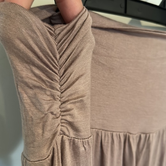 Light Brown Maxi Skirt - Picture 2 of 2